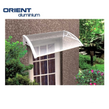 Polycarbonate Rain Shelter Door Canopy PV Plastic Window Awning